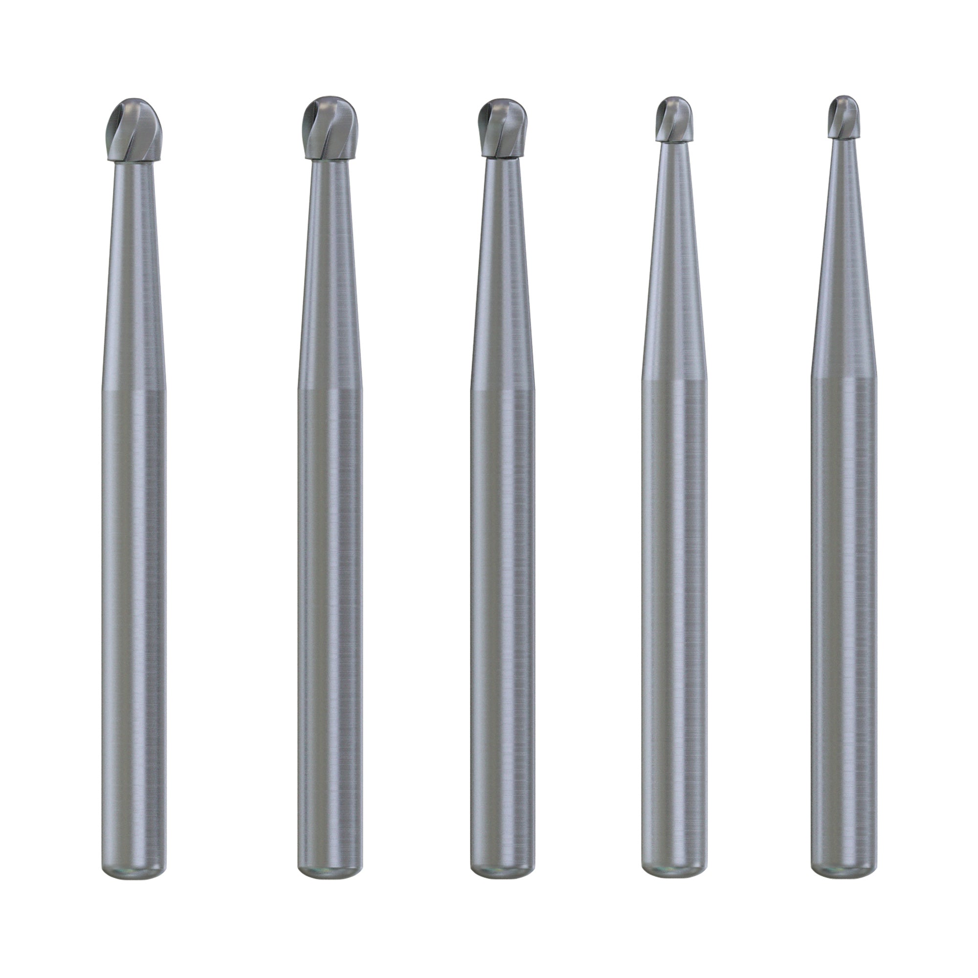 DSI FG Tungsten Carbide Round Ball Burs 10Pcs