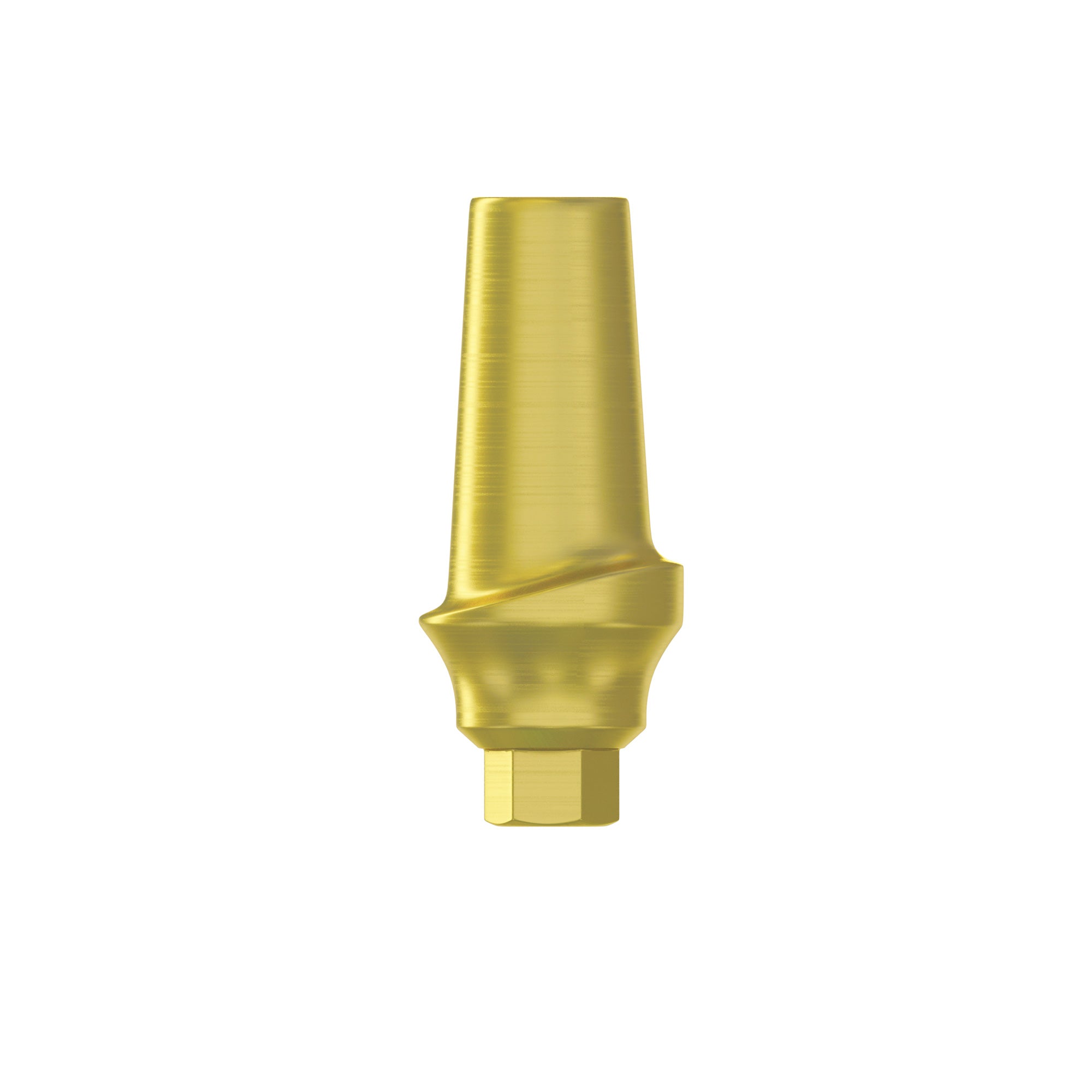 DSI Titanium Concave Straight Abutment Ø5.0mm - Internal Hex Ø2.42mm