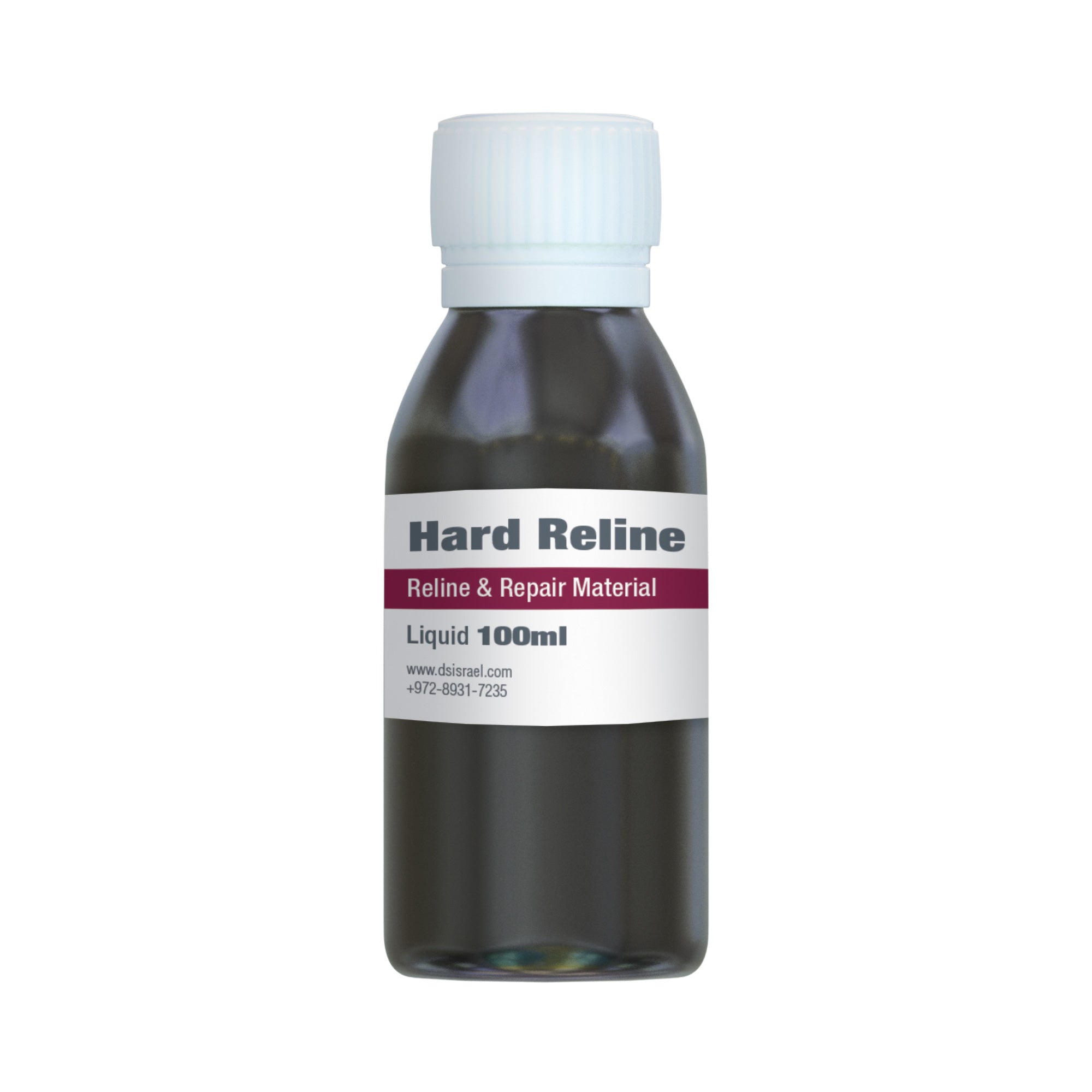 DSI Hard Reline Permanent Denture Reline Material 100g + 100ml