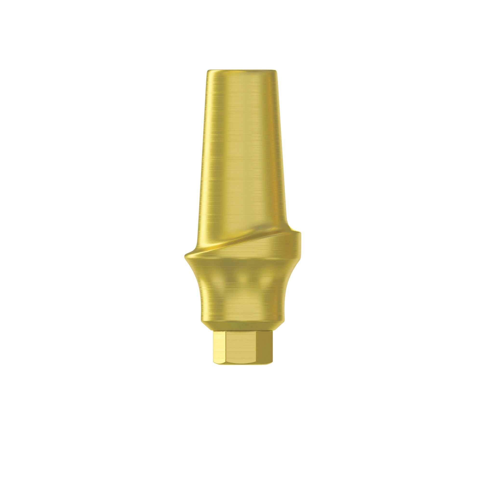 DSI Titanium Concave Straight Abutment Ø5.0mm - Internal Hex Ø2.42mm