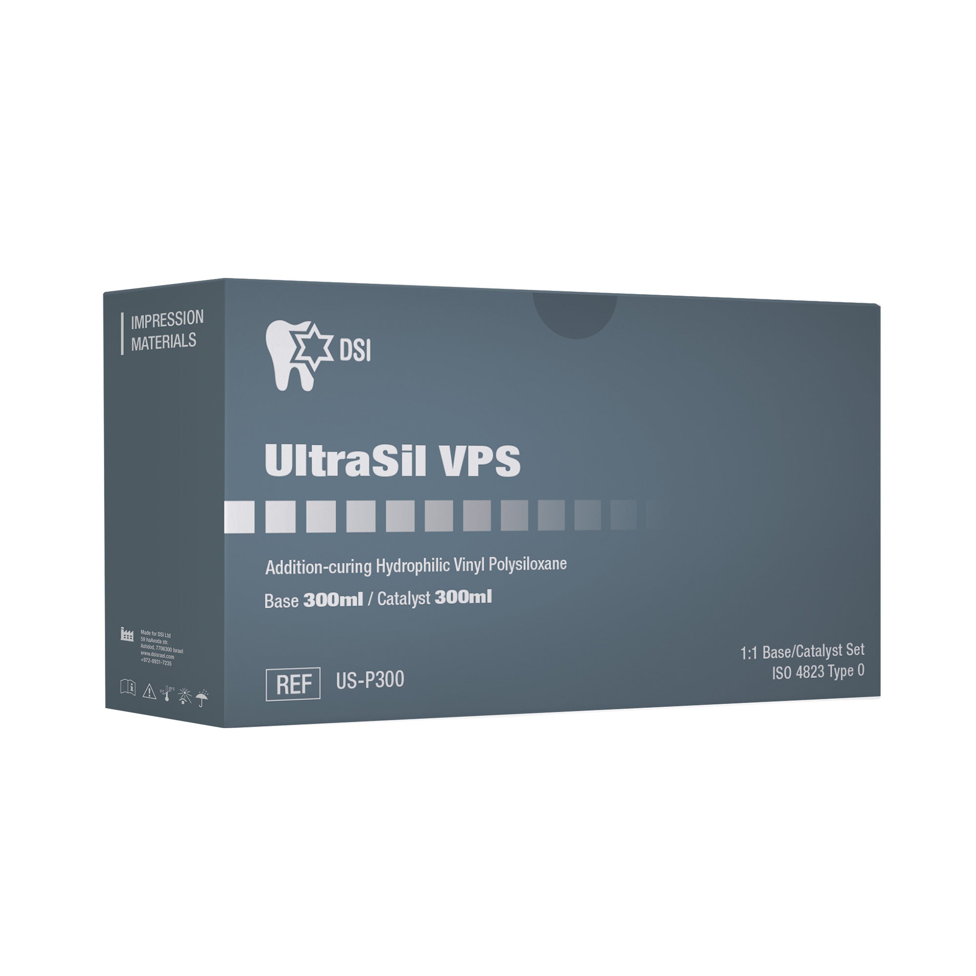 DSI UltraSil VPS Abformmaterial Komplettset 600ml Putty + 2x50ml Wash