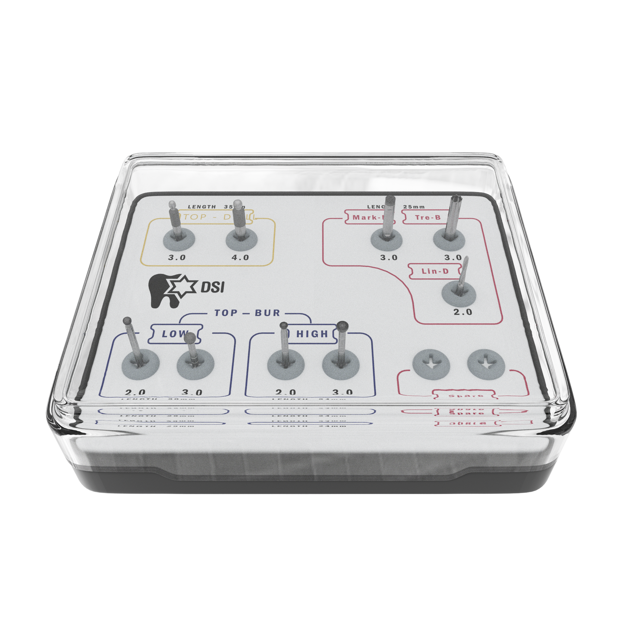 DSI TOP Osteotomy Drill Kit For Implant Surgery