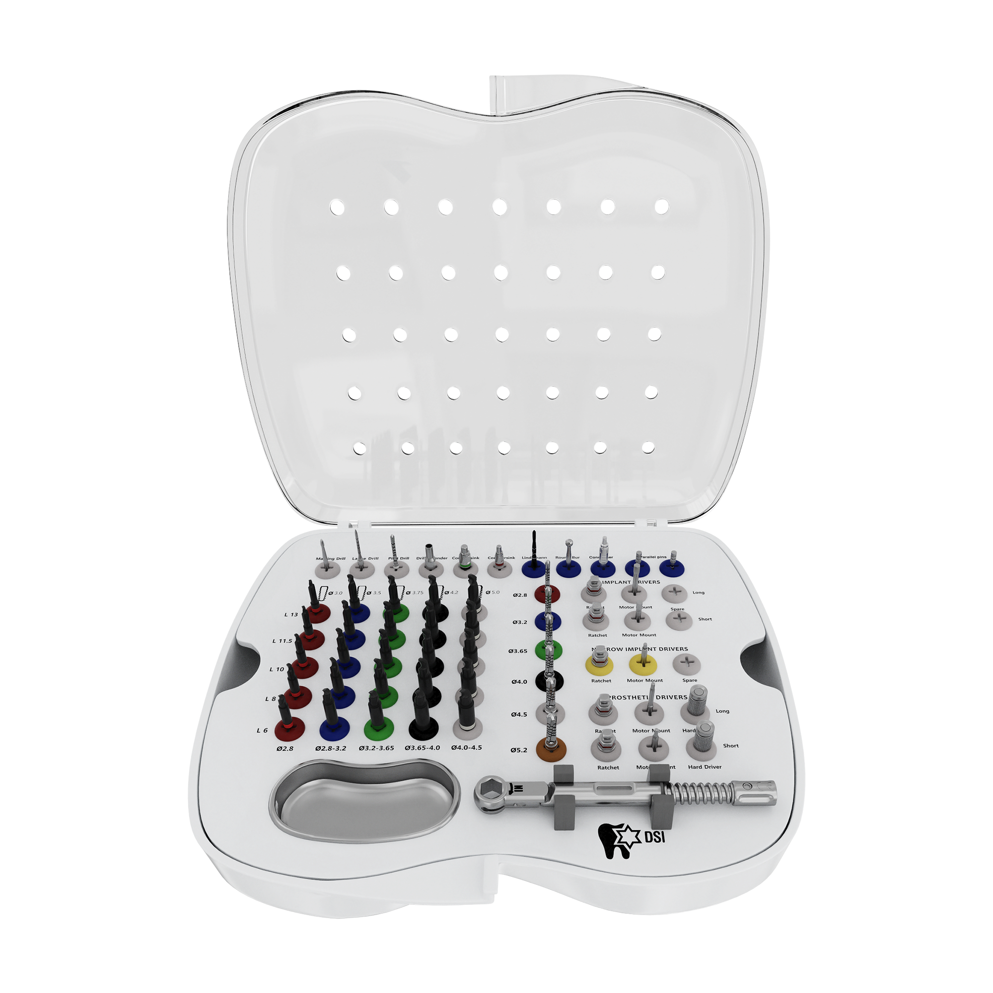 DSI SK006 Professional Surgical Kit For Advanced Implant Maxillo-fascial Treatment