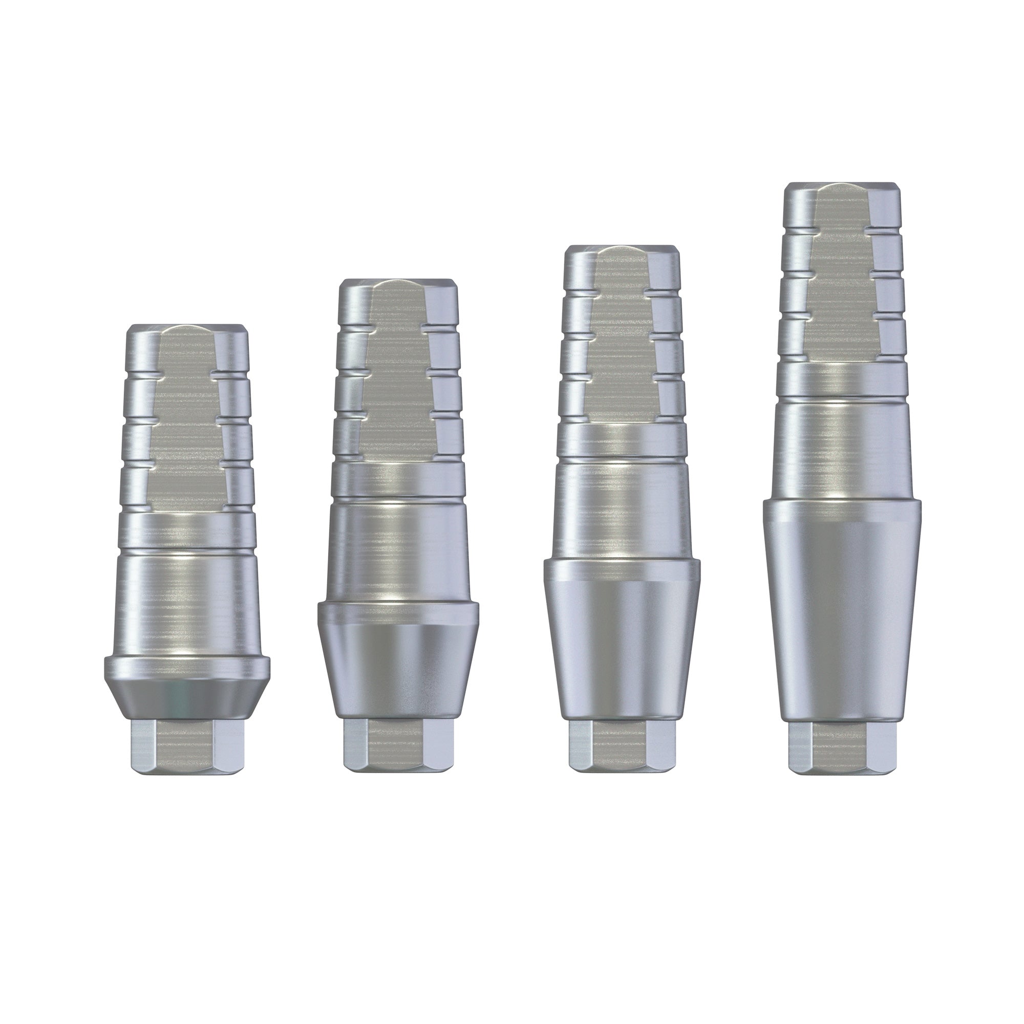 DSI Narrow Shoulder Straight Abutment Ø3.8mm - Internal Hex Ø2.00mm