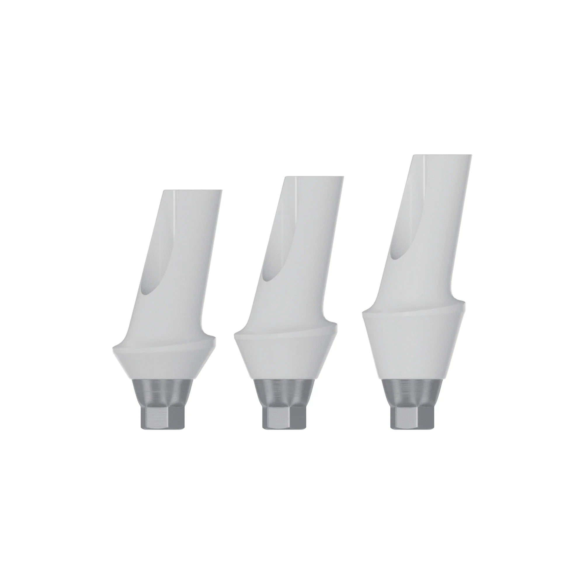 DSI Zirkonia angulierter 15° anatomischer Abutment 3,8 mm - konisch RP Ø4,3 mm-5,0 mm