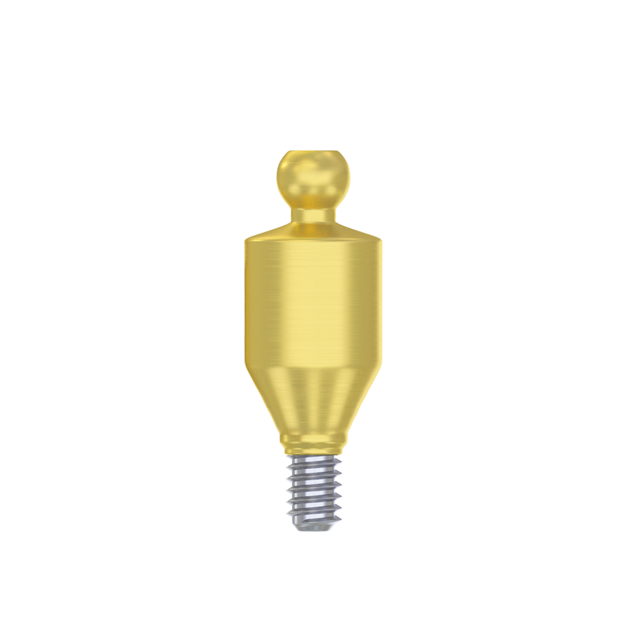 DSI Straight Ball Attachment 5.0mm - Conical Connection RP Ø4.3-5.0mm