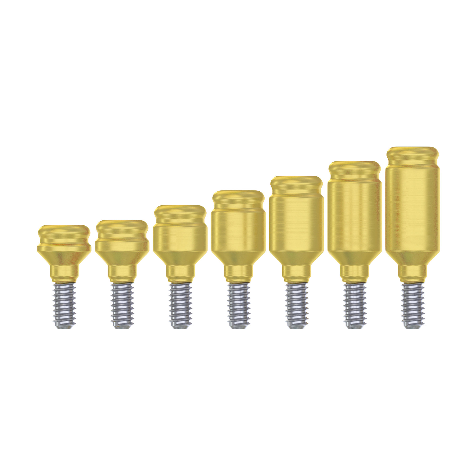 DSI Straight Loc-in Abutment 3.75mm FULL SET- Internal Hex Ø2.42mm