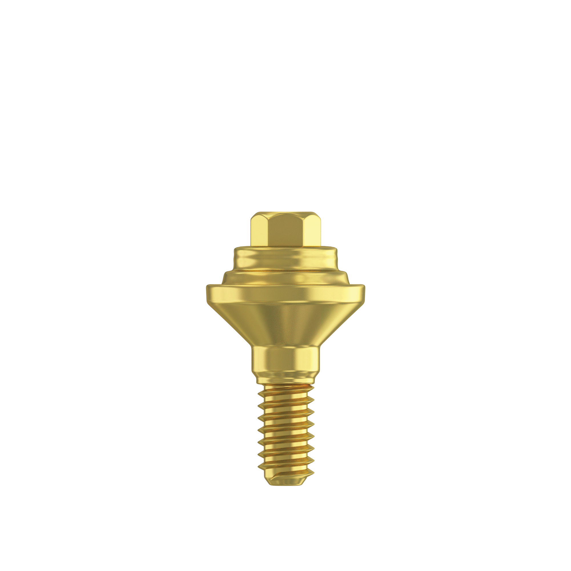 DSI Premium Straight Multi Unit Abutment Top Hex (M1.4) 4.9mm Full Set - Internal Hex Ø2.42mm