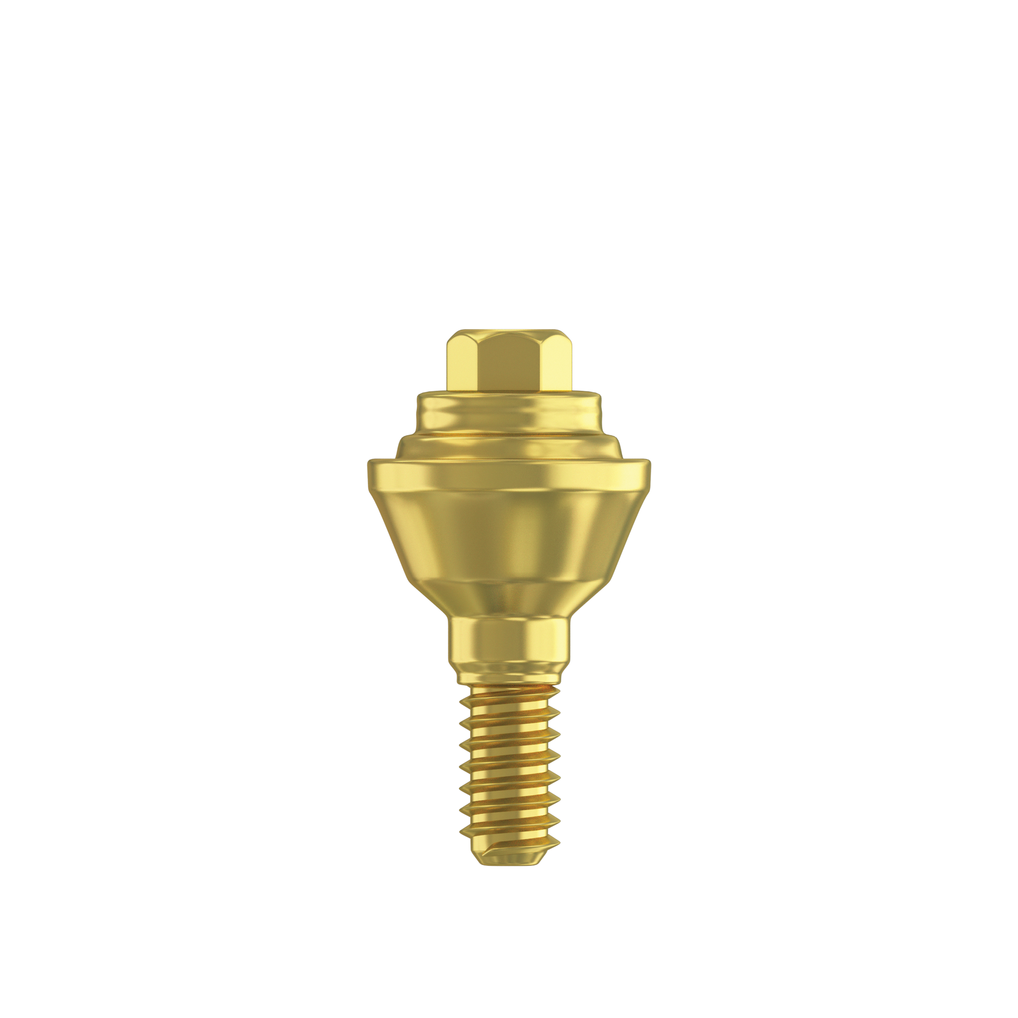 DSI Premium Straight Multi Unit Abutment Top Hex (M1.4) 4.9mm Full Set - Internal Hex Ø2.42mm