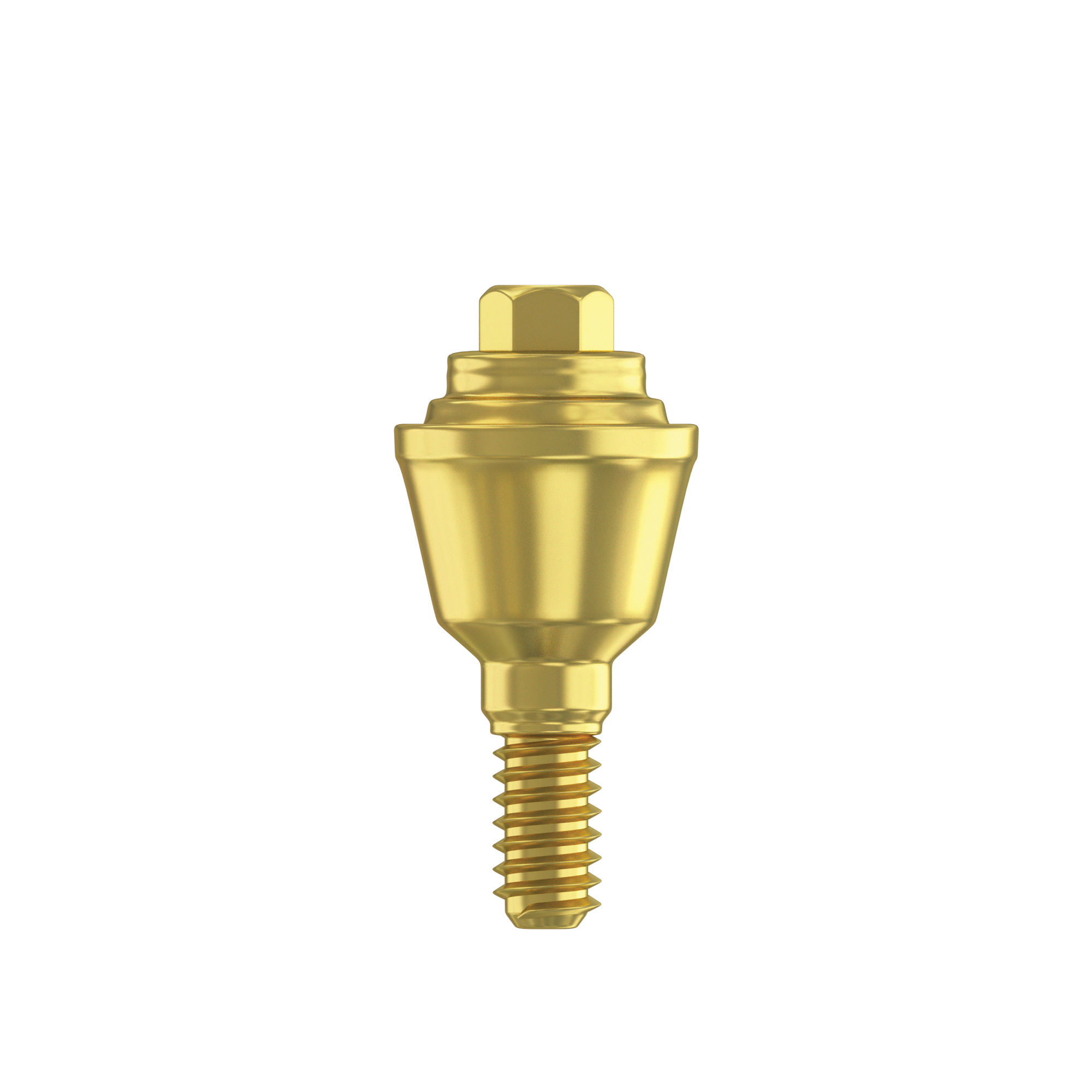 DSI Premium Straight Multi Unit Abutment Top Hex (M1.4) 4.9mm - Internal Hex Ø2.42mm