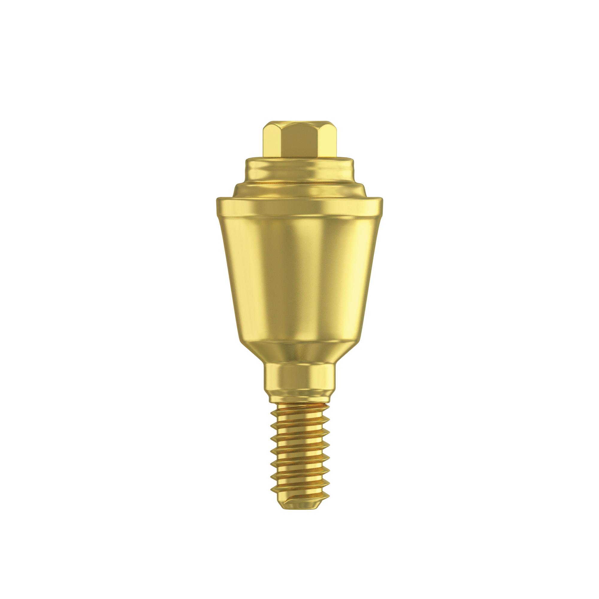 DSI Premium Straight Multi Unit Abutment Top Hex (M1.4) 4.9mm Full Set - Internal Hex Ø2.42mm