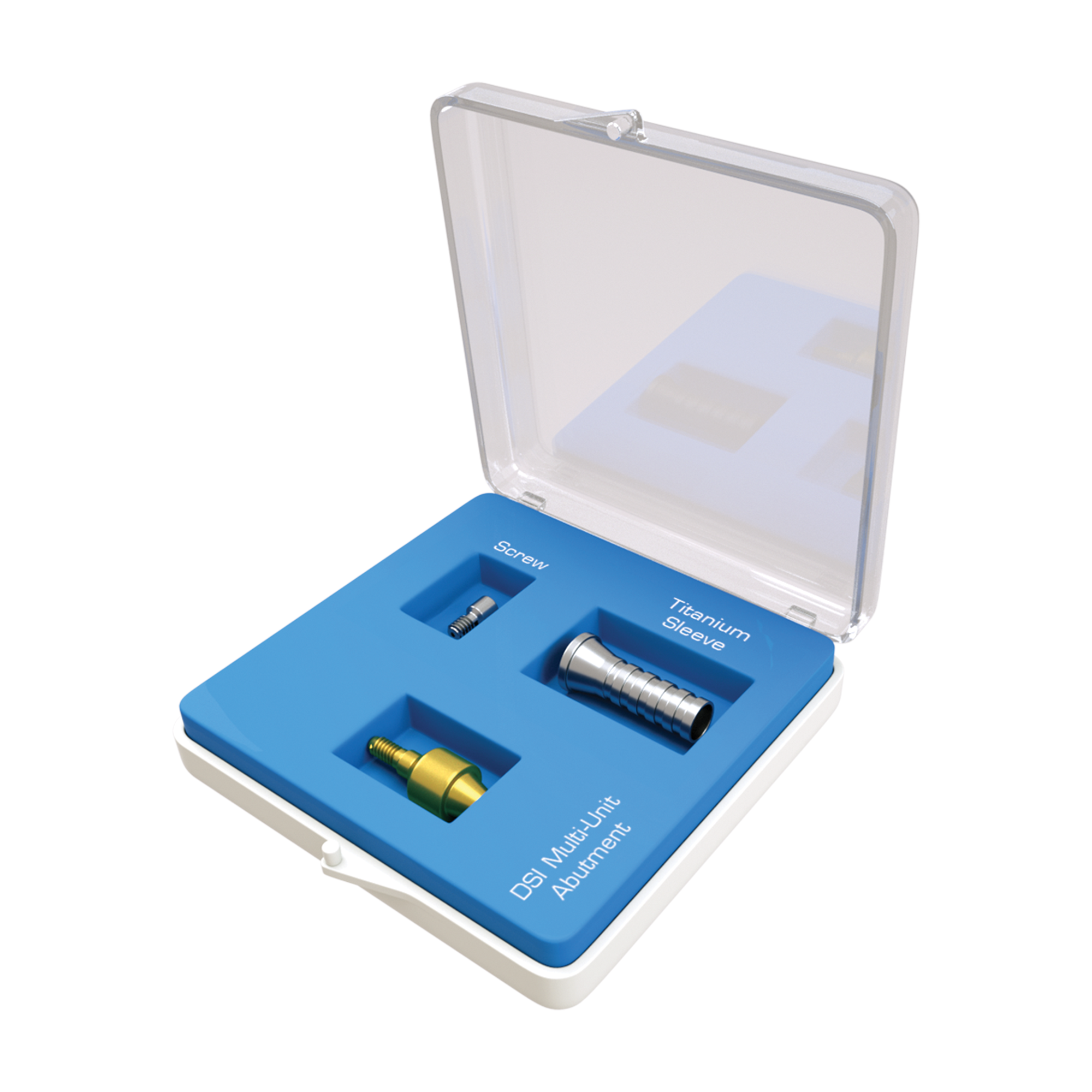 DSI Straight Multi Unit Abutment Next-Gen(M1.7) 5.0mm Basic Kit - Internal Hex Ø2.42mm