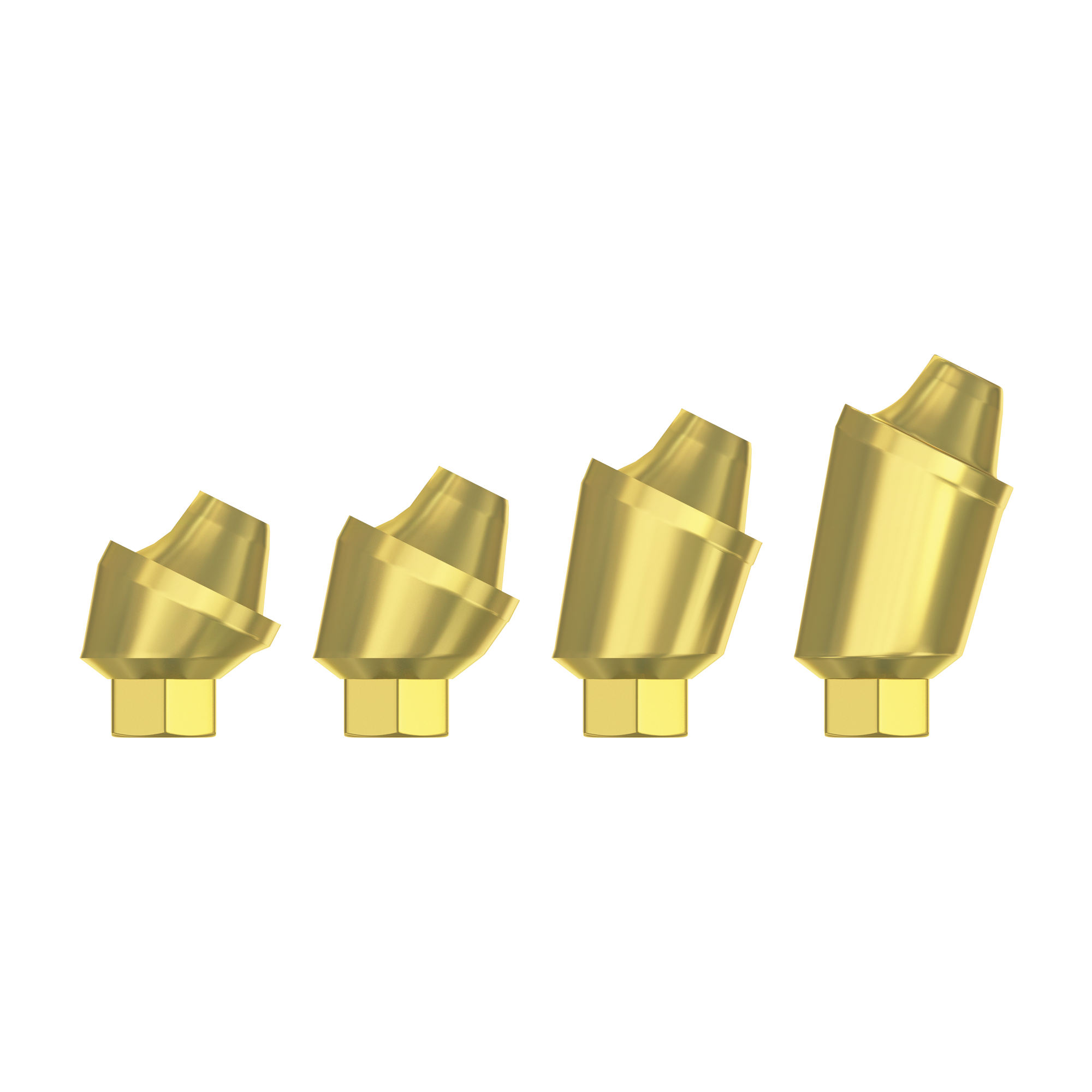 DSI Premium Angulated Multi Unit Abutment (M1.4) 4.9mm Full Set - Internal Hex Ø2.42mm