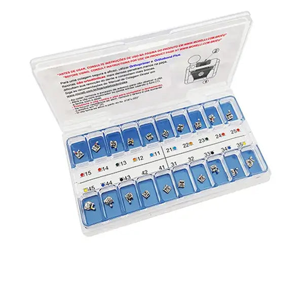 thumbnail image 2 of Morelli Orthodontic Self-Ligating Full Archwire Kit – Patient Case – 20 Archwires 2 of 6